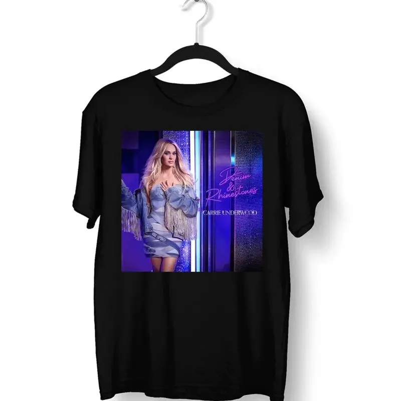 Carrie Underwood T Shirt Black Singer Size S tO 4XL
