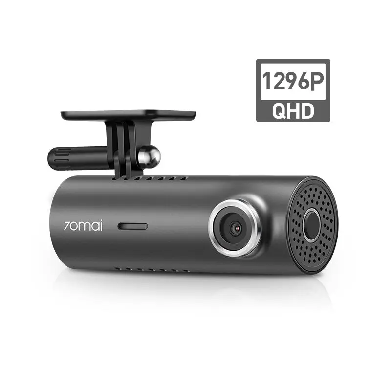 70mai Dashcam M300 1296P Nachtsicht WLAN 24-Stunden-Parkkamera Auto-DVR 140° Weitwinkel F2.1 Mini Einfache Installation Zeitrafferaufnahme Loop-Aufnahme 3D-Rauschunterdrückung & WDR App-Steuerung