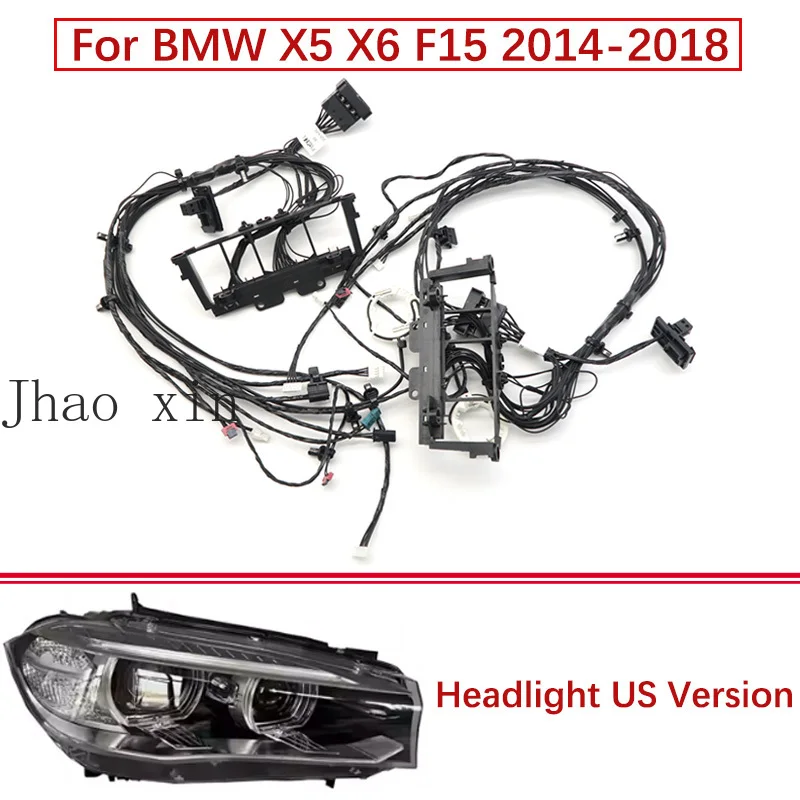 

Комплект разъемов для жгута проводов фар BMW X5 X6 F15, 2014-2018, версия для США, внутренний штекерный набор для подключения цепей