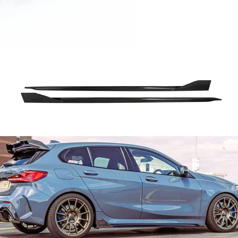 

Для BMW F40 118i M135i Hatchback 20UP REAL CARBON расширитель боковой юбки спойлер