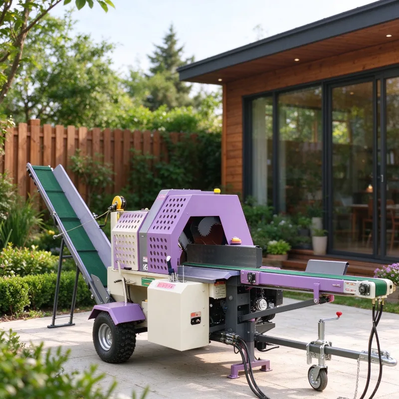 20 Ton Electric Hydraulic Log Splitter, Vertical Wood Log Splitter, 4 Way Blade Firewood Splitting Machine for Home Use