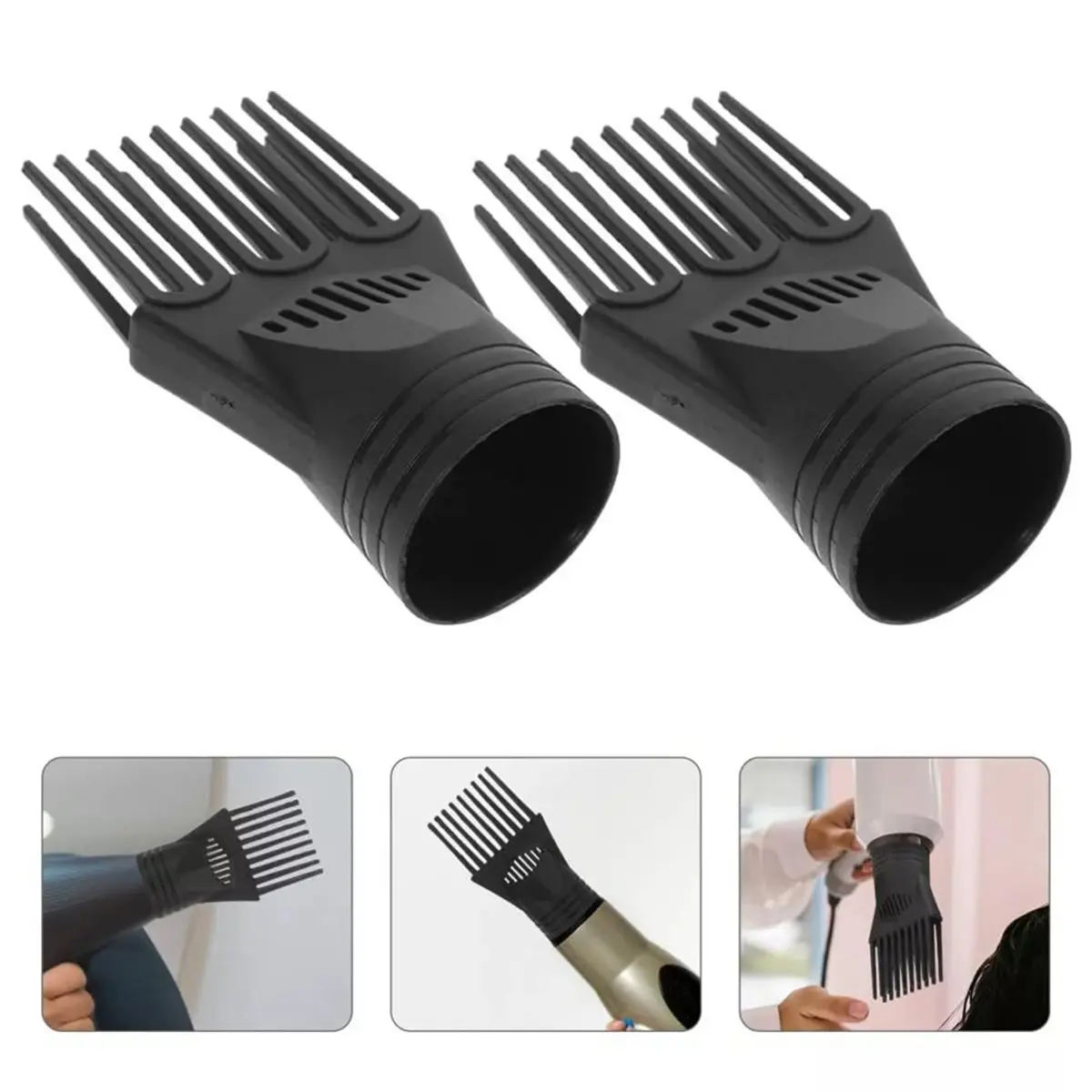 A62K A62K Universal Blow Hair Dryer Comb Attachment for Straightening, Detangling - Nozzle Hairdressing Salon Comb Styling Tools - Aliexpress Deal