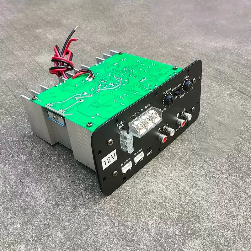 400W High-power 12V Full-frequency Subwoofer Conversion Inlet Tube, Power Amplifier Board High-power 12-inch Car