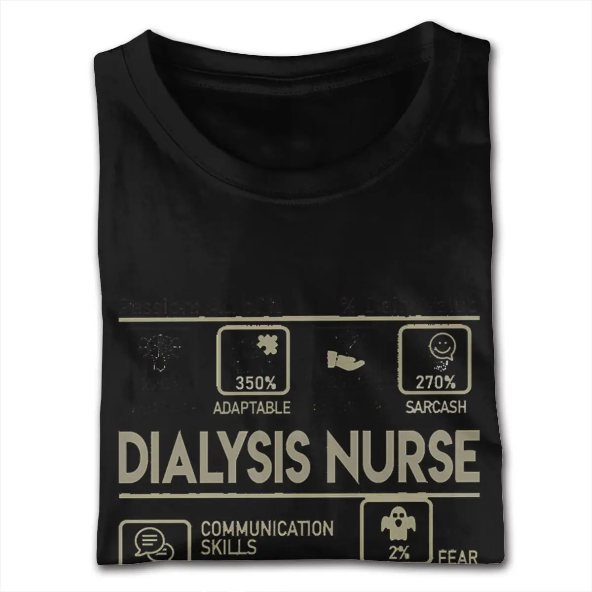 Dialysis Nurse T Shirt Dialysis Nurse T Shirt Multitasking Daily T Shirt Men Cheap Short Sleeves Heavy Cotton O Neck T-Shirts