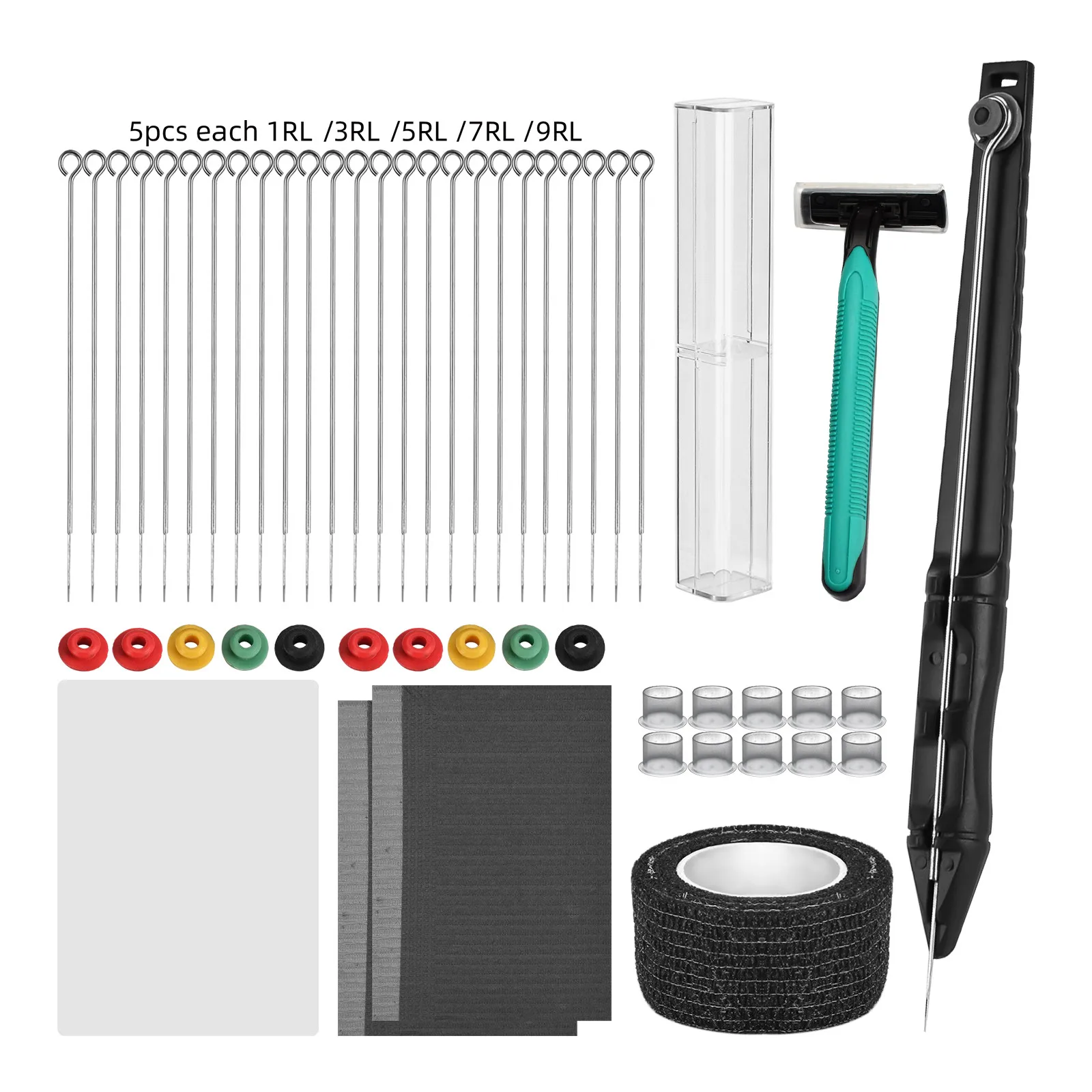 

Kit Tattoo Completo Ручная ручка Tattoo Kit Stick And Poke Insumos Tatuajes Accesorios Para Tatuadores Tattoo Poke Pen Storage Box