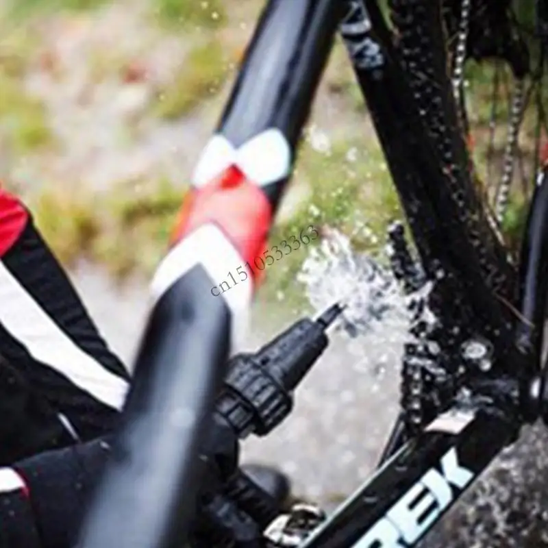 

090E Vehicle Wash Tools Wheel Tire for Rim Detailing Cleaning Brush Water-Powered Brush Multipurpose Cleaning Tools