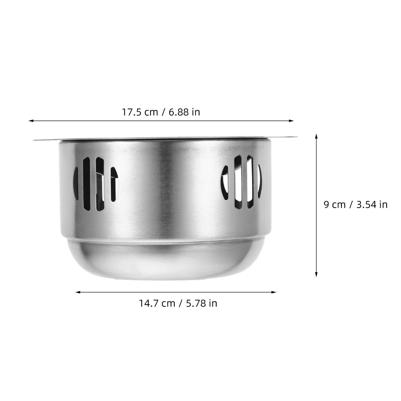 

Holding Furnace Kitchen Essentials Household Food Heating Pot with Stove Stainless Steel Cooking