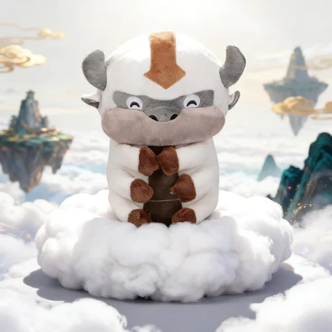 Cute Appa Plush Toy Anime Cartoon Peripheral Soft Stuffed Animal Plushie Collectible Birthday Xmas Gift for Kids Fans Home Decor