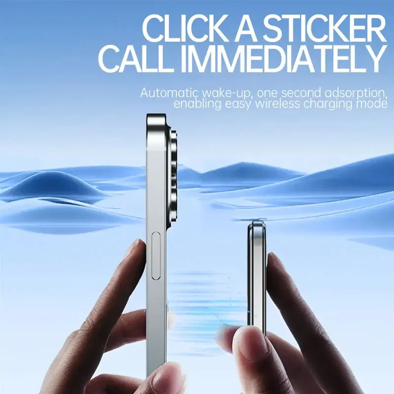 Ultra Thin Power Bank Alloy Magnetic LED Display Portable Battery  Fast Charger For MagSafe For iPhone Samsung Phone Airpods