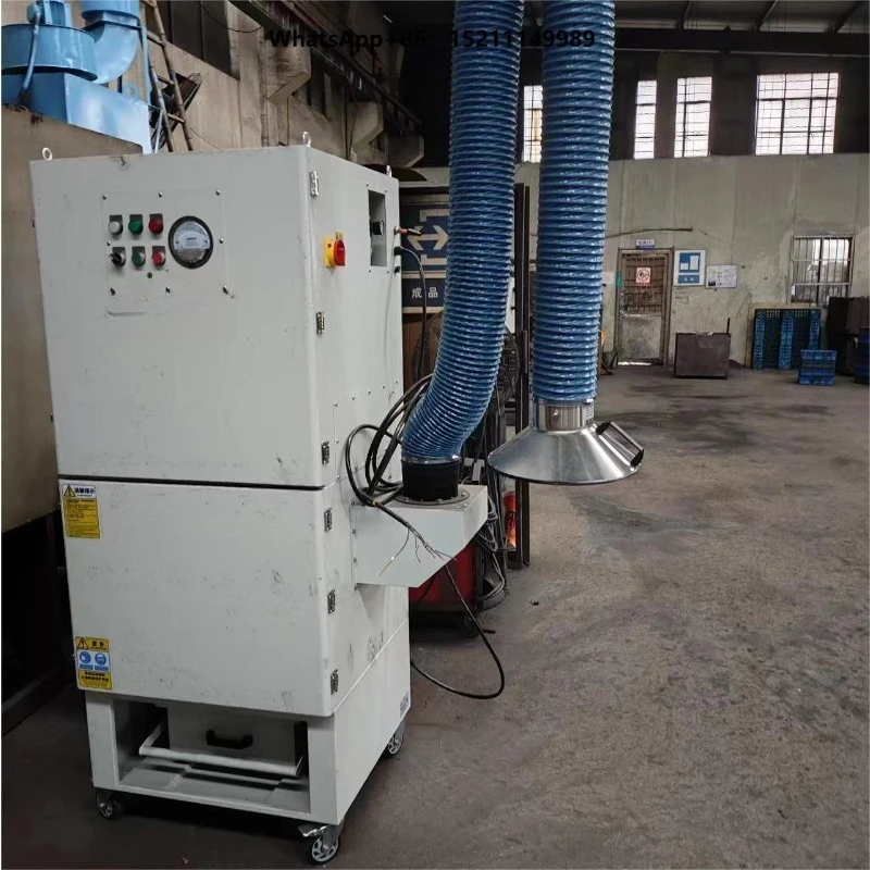 AJS220 Automatic Pulse Jet Cleaning System with Industrial Grade Woodworking Dust Collector
