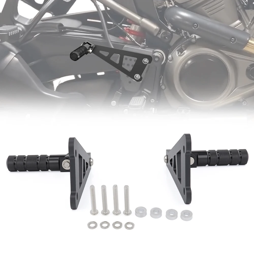 

Motorcycle Passenger Foot Pegs Lowering Relocation Bracket kit For Harley-Davidson Pan America 1250 /Special 2021 2022 2023 2024