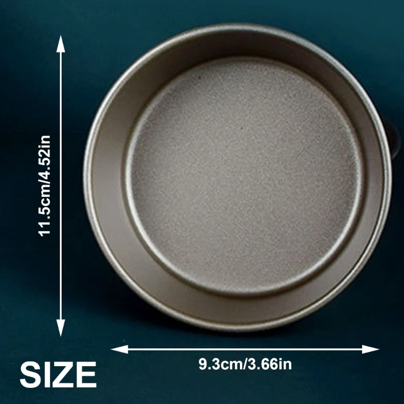 Nonstick เค้กแม่พิมพ์เค้กรอบรูปเค้ก Bakeware เนื้อเหล็กคาร์บอนกระทะอบครัวเบเกอรี่ Dropshipping