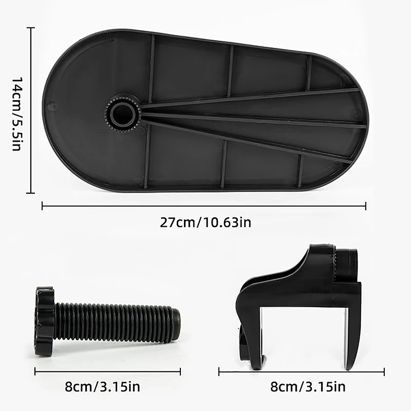 B*1PC Computer Arm Rest For Desk Adjustable Ergonomic Wrist Rest Support For Keyboard Armrest Extender Rotating Mouse Pad Holder