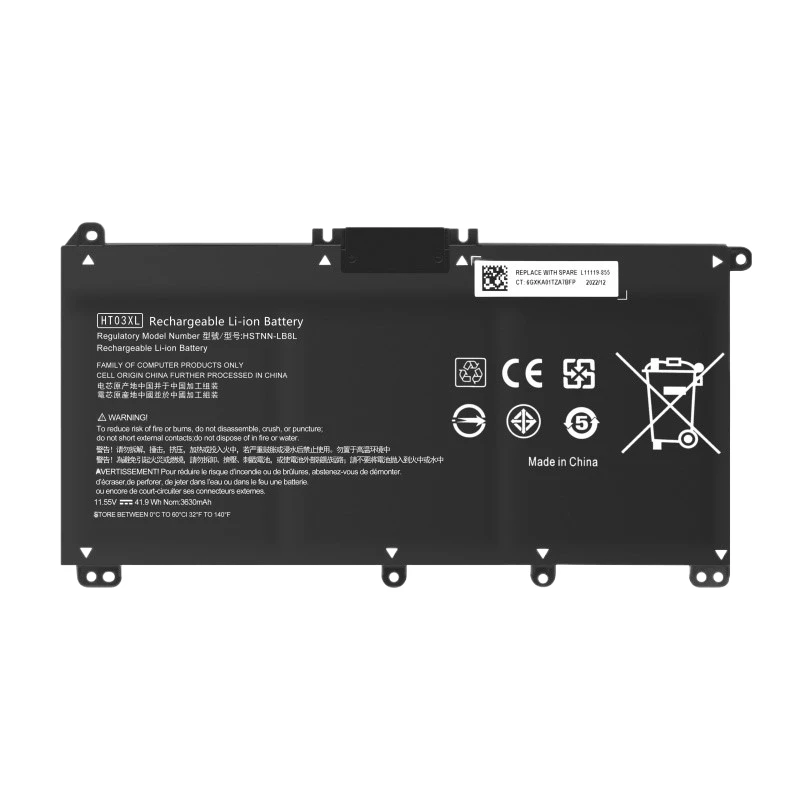 

HT03XL Battery For Pavilion HP 14-CE0025TU 14-CE0034TX 15-CS0037T 250 255 G7 HSTNN-LB8L L11421-421 HSTNN-LB8M