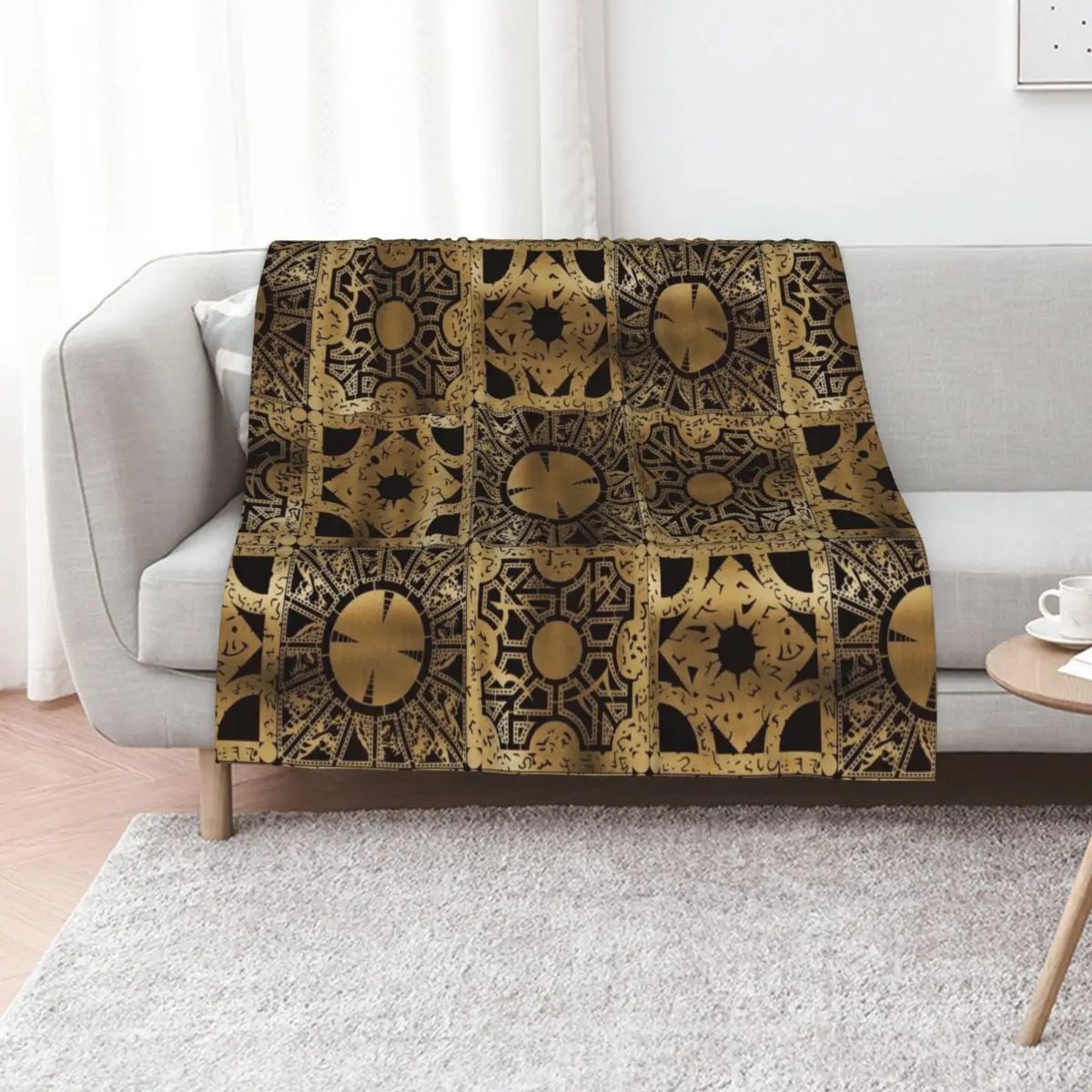 

Lament Configuration Spread Throw Blanket for winter Sofa Shaggy Travel Blankets