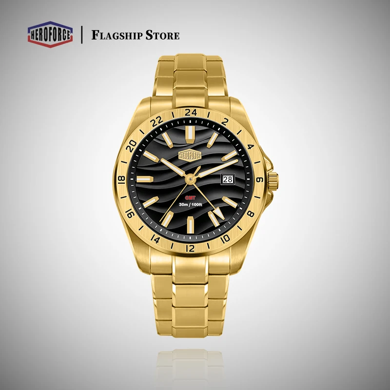 Men's GMT Waterproof Luminous Date Watch