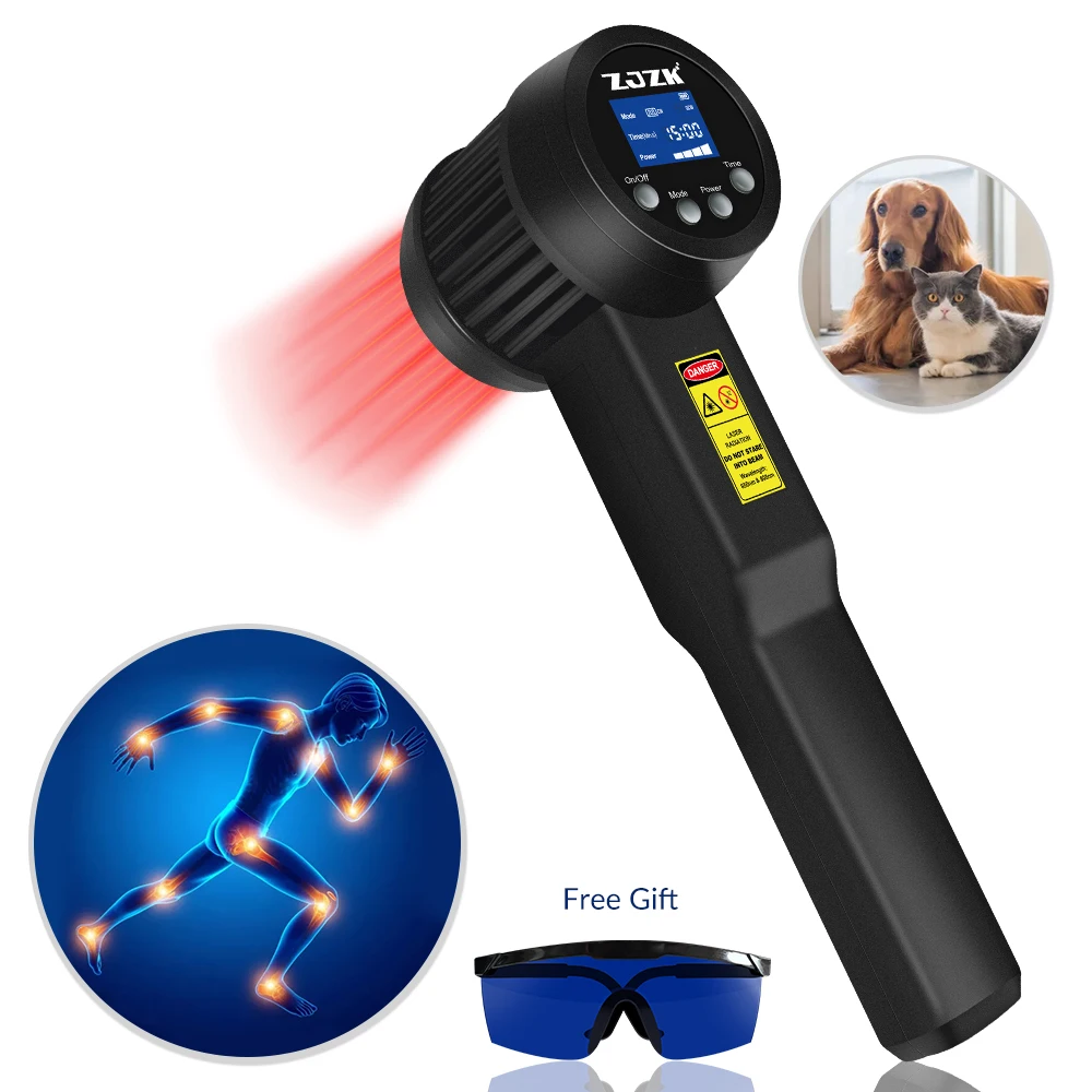 

ZJZK 650nm 808nm class iv laser therapy cost cold for plantar fasciitis best cold laser therapy for bone fracture ulcers