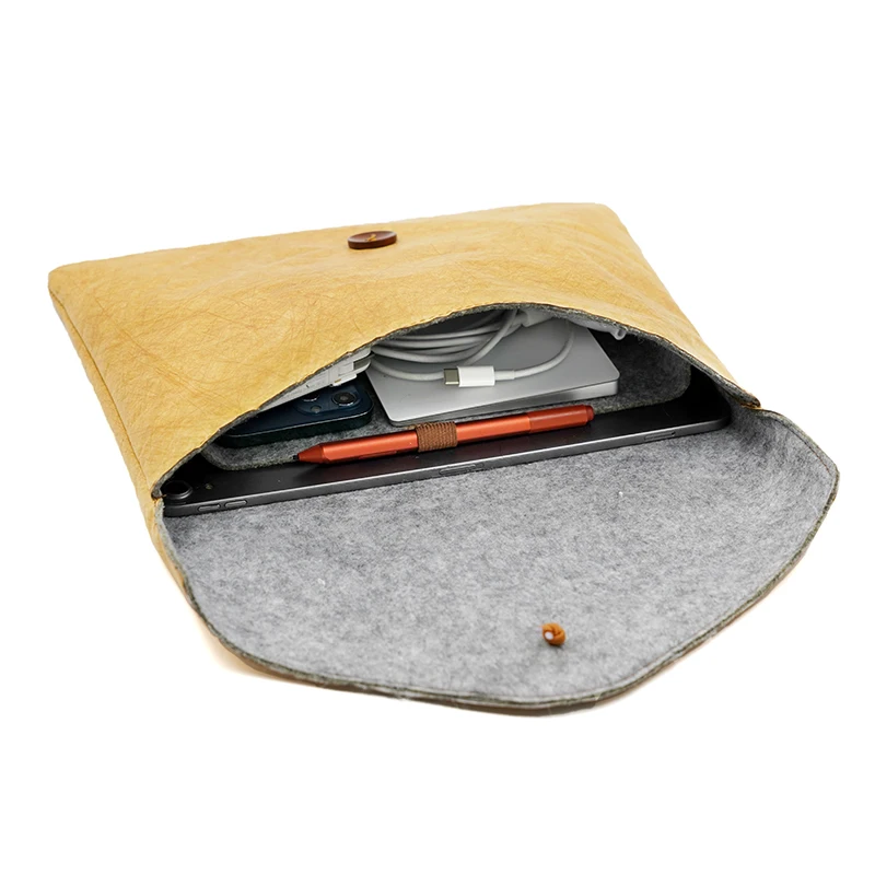 Vintage Envelope Style Sleeve Pouch Cover,Paper Material Tablets Bag Case for iPad Mini6 8.3\