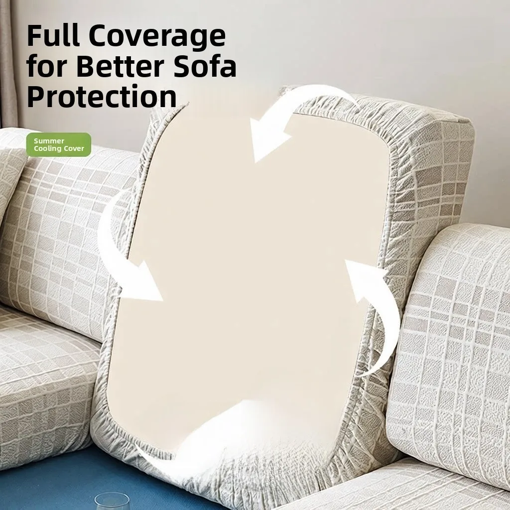 New Premium Summer Cool Bean Bean Universal Sofa Cover Duvet Lightweight Breathable Sofa Cushion Cover Protector