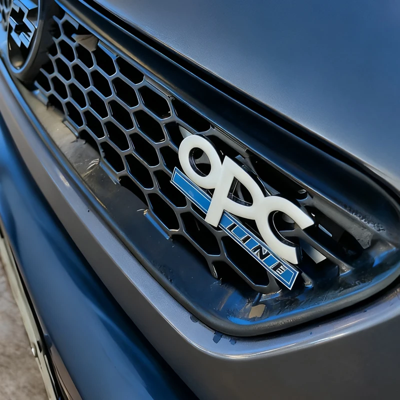 Nuevo logotipo de la serie OPC para coche, emblema de la parrilla delantera y patrón de logotipo del maletero trasero para Opel Insignia Astra Antara Meriva Zafira H G Corsa