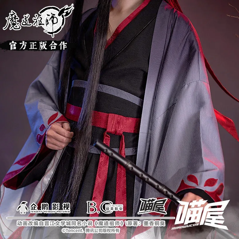 DY20Großmeister der dämonischen Kultivierung Yi Ling Ancestor Wei Wuxian Cosplay Kostüm Anime alten Stil Han Fu Halloween25