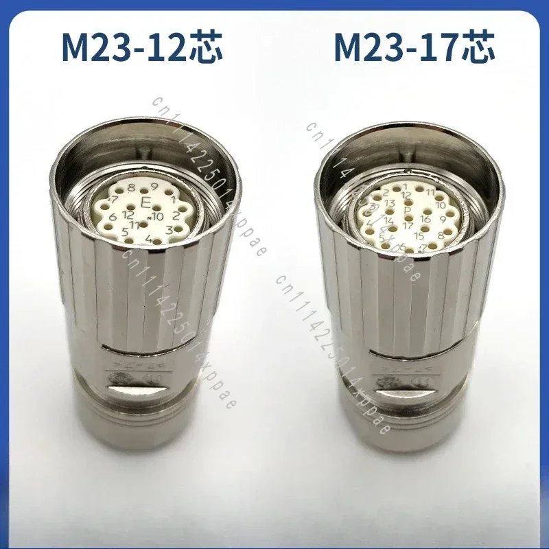 Encoder Cable for Industrial Automation M23 12/17 Pin Female Connector Signal Feedback
