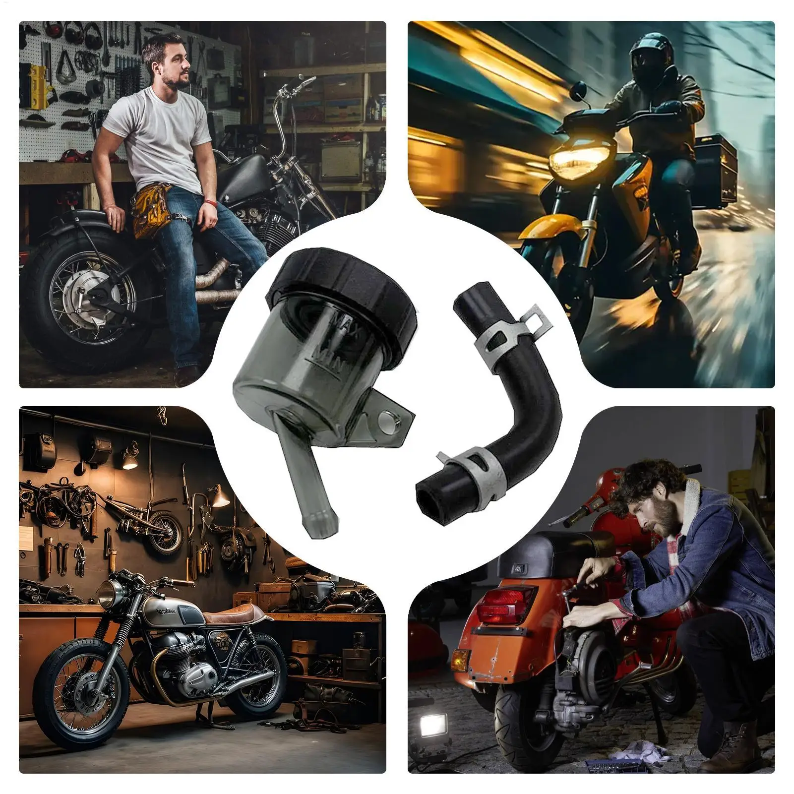 دراجة نارية الفرامل خزان كأس النفط تعديل جزء الفرامل الخلفية دراجة نارية أسطوانة رئيسية للمحرك الترابية دراجة ATV استبدال