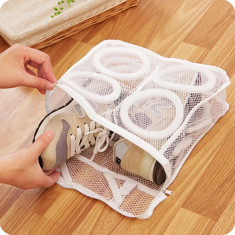 Shoe drying net bag shoe washing protective washing bag  underwear protective washing bag drying