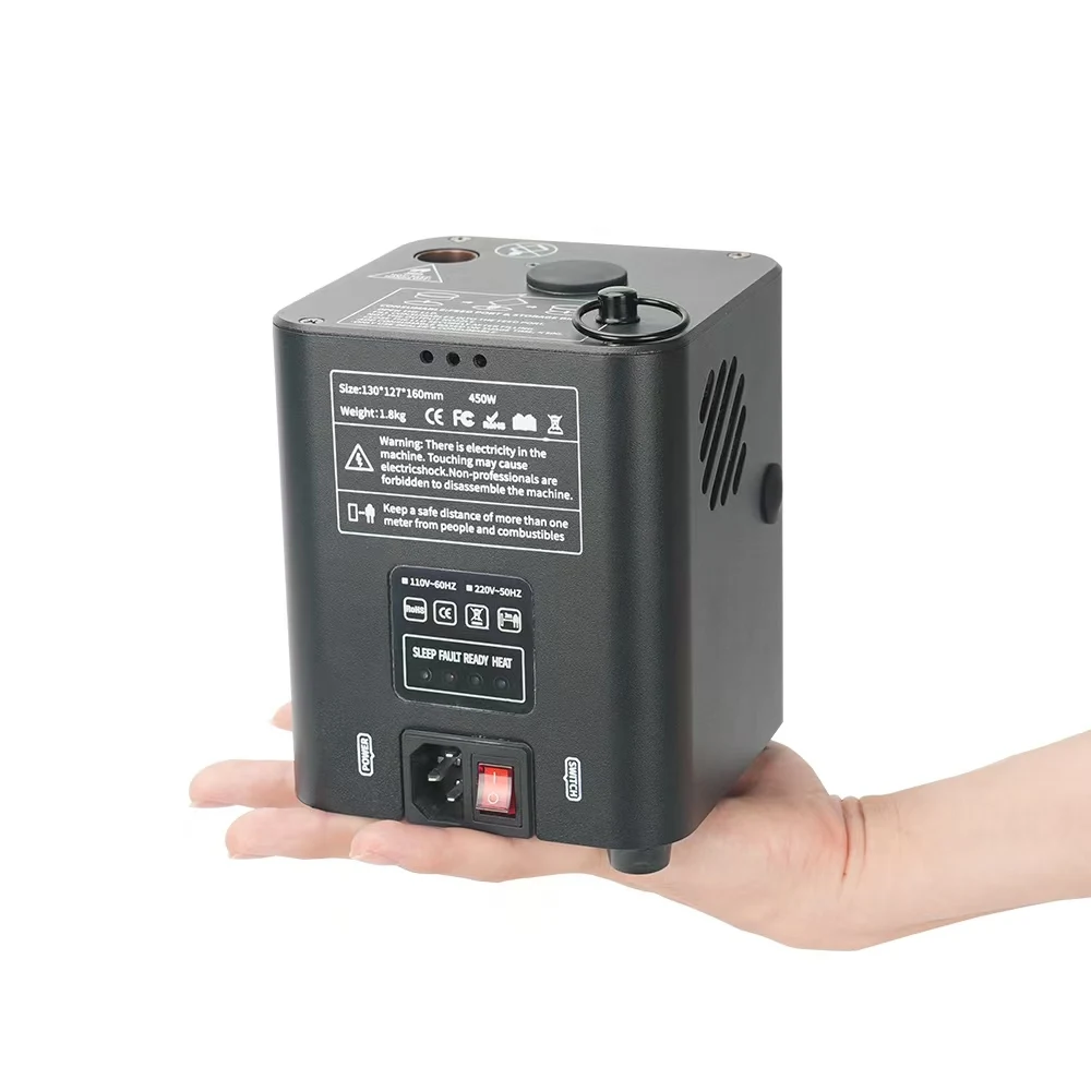 450W  3 Meters Remote Control Mini Indoor Cold Spark Machine for Wedding Party Stage Lighting Equipment for Events