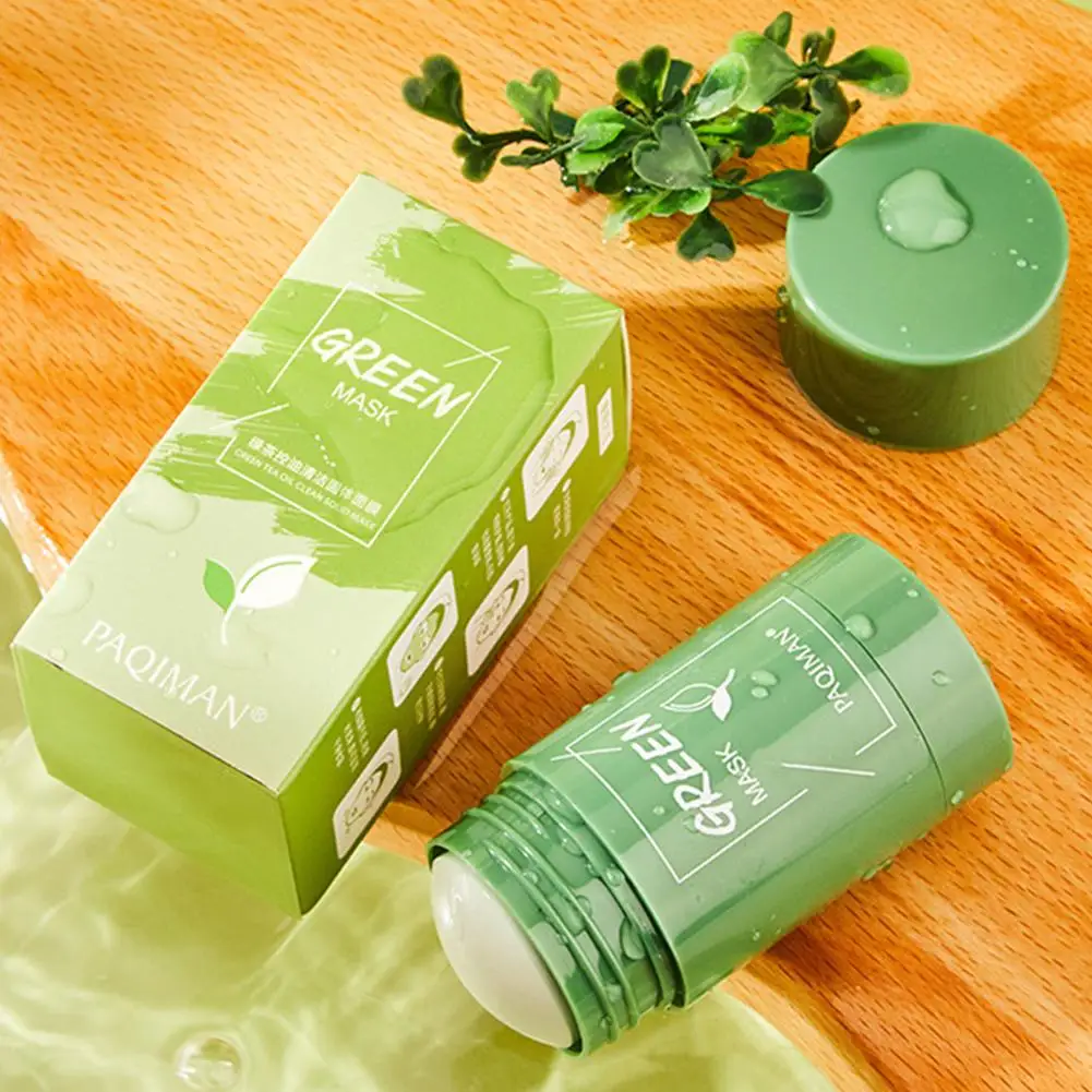 3Pcs Green Tea for Face Blackhead Remover with Green Tea Extract Deep Facial Pore Cleansing Face Moisturizing