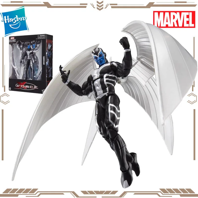 

Hasbro оригинальные Marvel Legends X-мужчины X-force Archangel фигурку игрушки для мальчиков и девочек подарок Коллекционная модель украшения