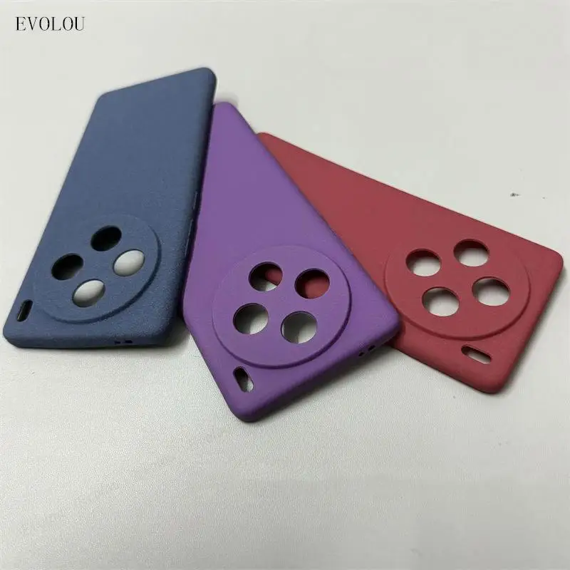 X100 Slim Matte Sandstone Soft TPU Case For Vivo X100 Pro X 100 X100Ultra Candy Color Silicone Proetction Shockproof Cover Shell