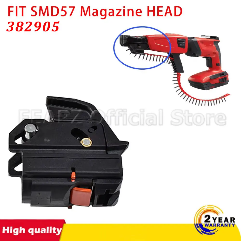 OEM 382905 Drive Head Assembly for SMD 57 - High Torque Hex Shaft with Impact Resistant Magazine Gear