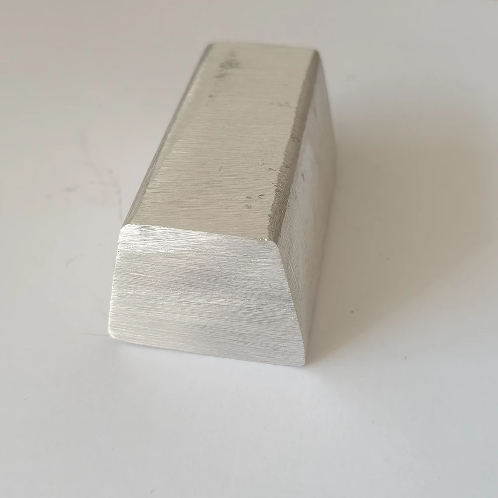 Lingote de barra de magnesio con bloque de magnesio de alta pureza de 100g Mg99.95% para experimentos de investigación científica
