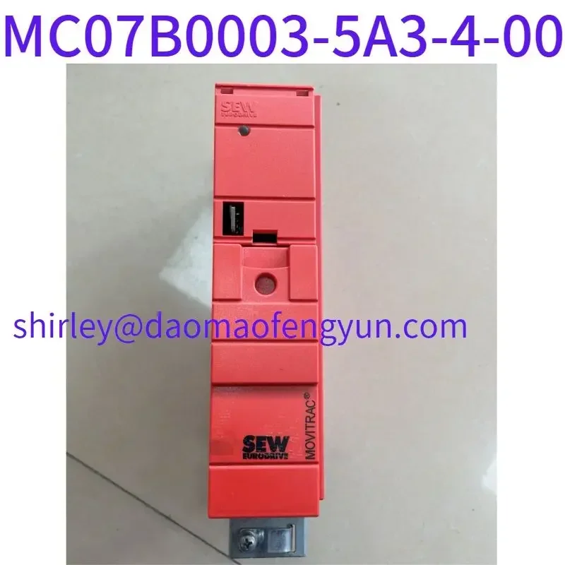 

Used MC07B0003-5A3-4-00 frequency converter