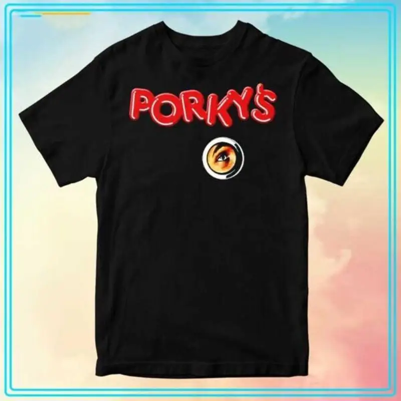 Camiseta Vintage de película de comedia de Porky s 1981 de tela ultrasuave