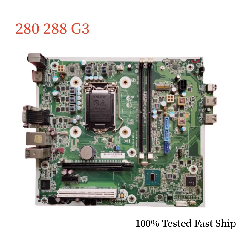 

921261-001 For HP 280 282 288 290 G3 MT Motherboard 921436-001 921436-601 LG1151 DDR4 Mainboard 100% Tested Fast Ship