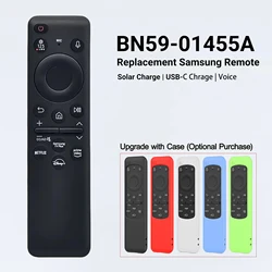 Best BN59-01455A/E 01480 TM2360E Compatible With Samsung Smart TVs Rechargeable Solar Voice Remote Control, For Q80, QN85, QN90