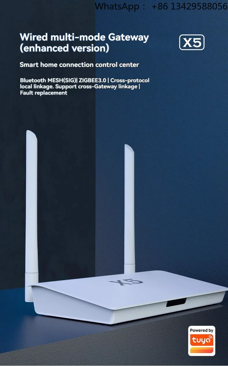 4G LTE WIFI Router Hub Bluetooth Gateway With Network Cable Socket Wired Connection Smart Life Control Zigbee 3.0