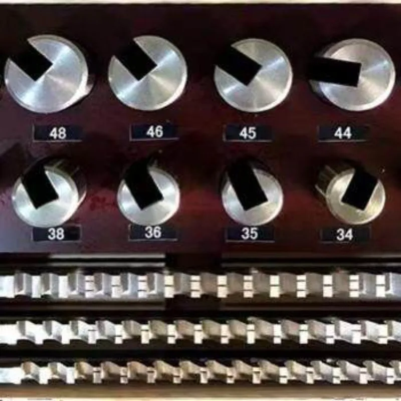 For 21PCS Metric Keyway Broach Set, High Speed Steel Groove Push Set