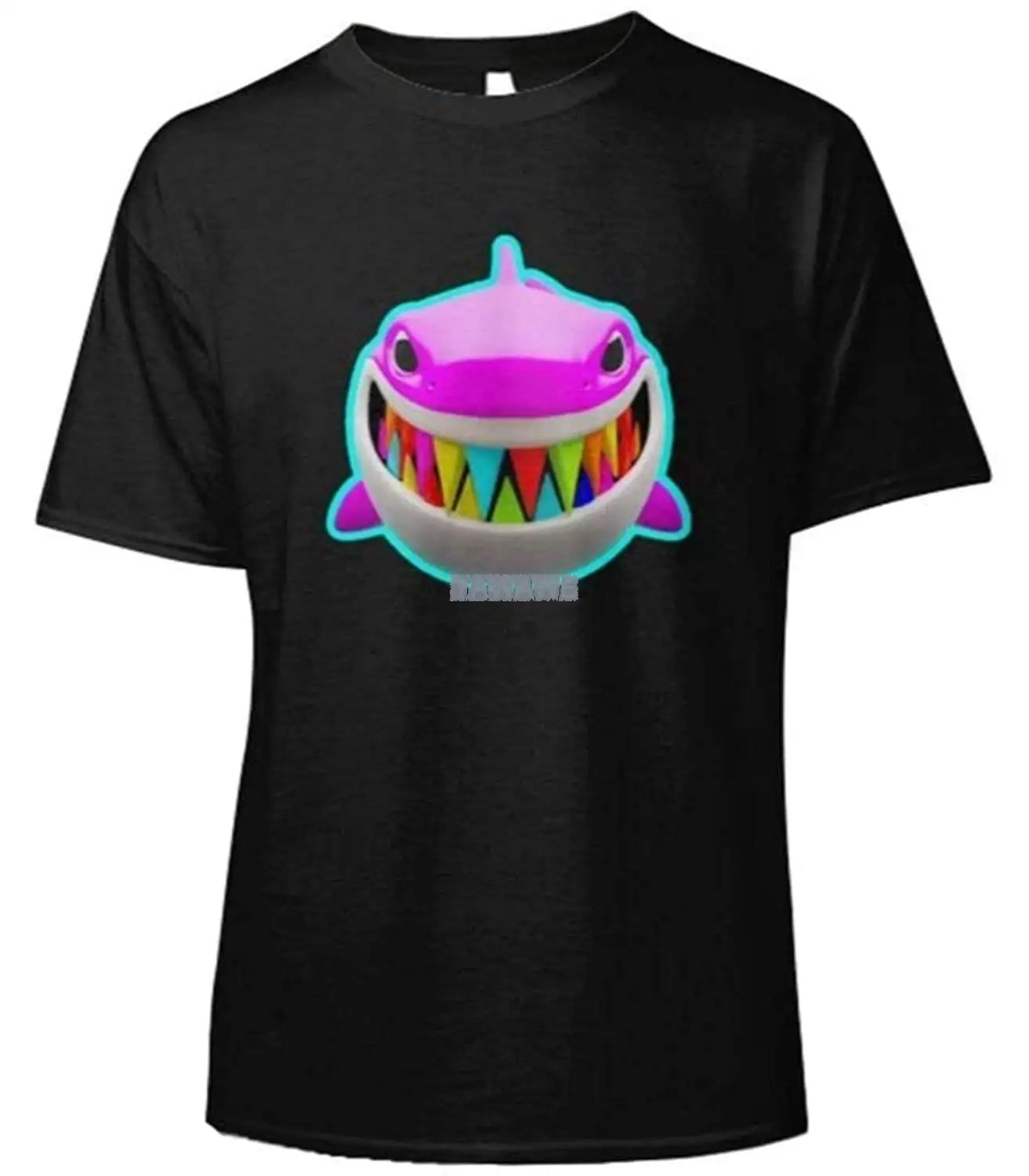 Tekashi 6Ix9ine 69 Gooba Stay Mad Shark Rainbow Shirt Slim Fit T-Shirt Basic Novelty Tees Graphics Female Handmade T-6Ix9i