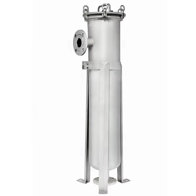 

New Used Stainless Steel Liquid Multi-Bag Filter Housing Household Manufacturing Plant Water Filtration System 500L
