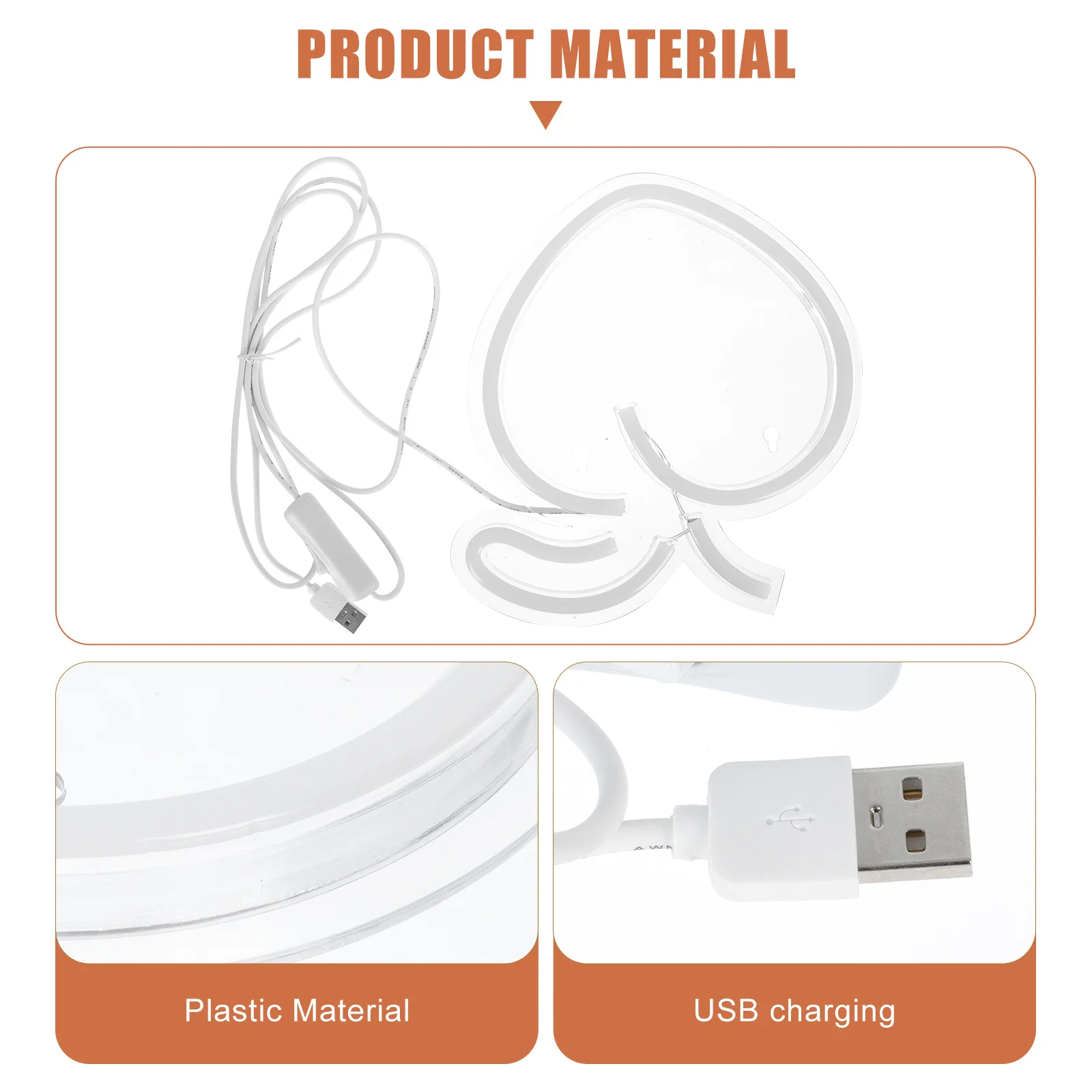 

Peach Shaped Neon Light Small Night Lamp Led Decorative Light For Home Bedroom Bar Party White Fruit Neon Sign Atmosphere Lamp