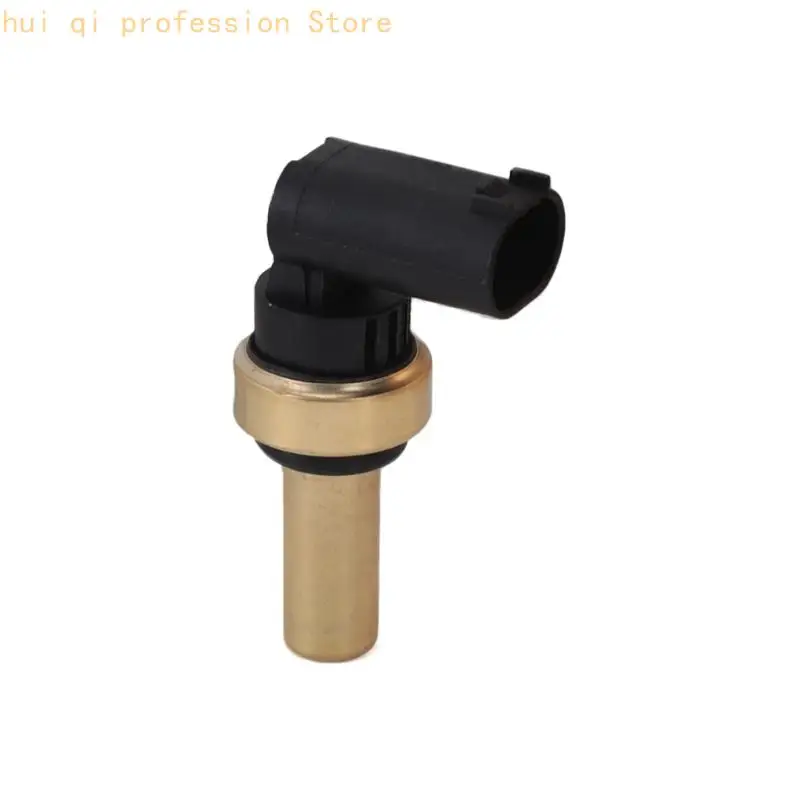 Vehicle Coolant Temperature 55591002 with Cylindrical Metal Probe, Right-Angle Socket and Integrated Seal for Replacement Checks