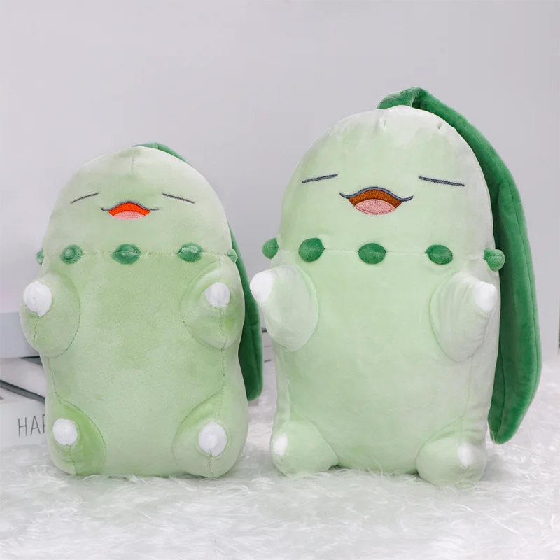 

Pokemon Gengar Eevee Plush Toys Cute Chikorita Lucario Furret Aninal Stuffed Sleeping Slowpoke Vaporeon Peluche Dolls Gifts Kids