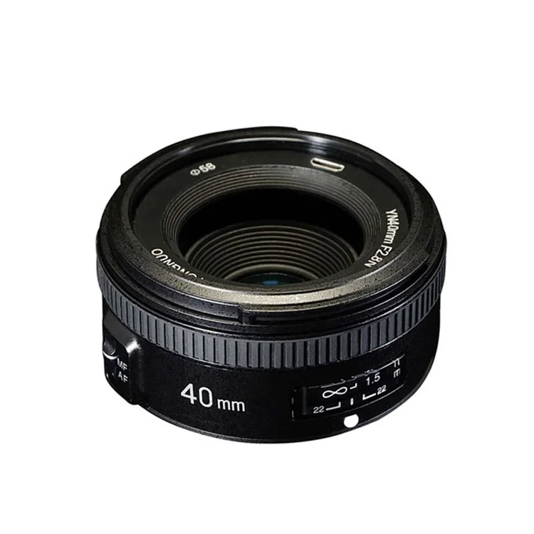 40Mm F2.8 Lens Licht-Gewicht Standaard Prime Af/Mf Auto Handmatige Focus Lente Yn 40Mm Voor Dslr Camera 'S