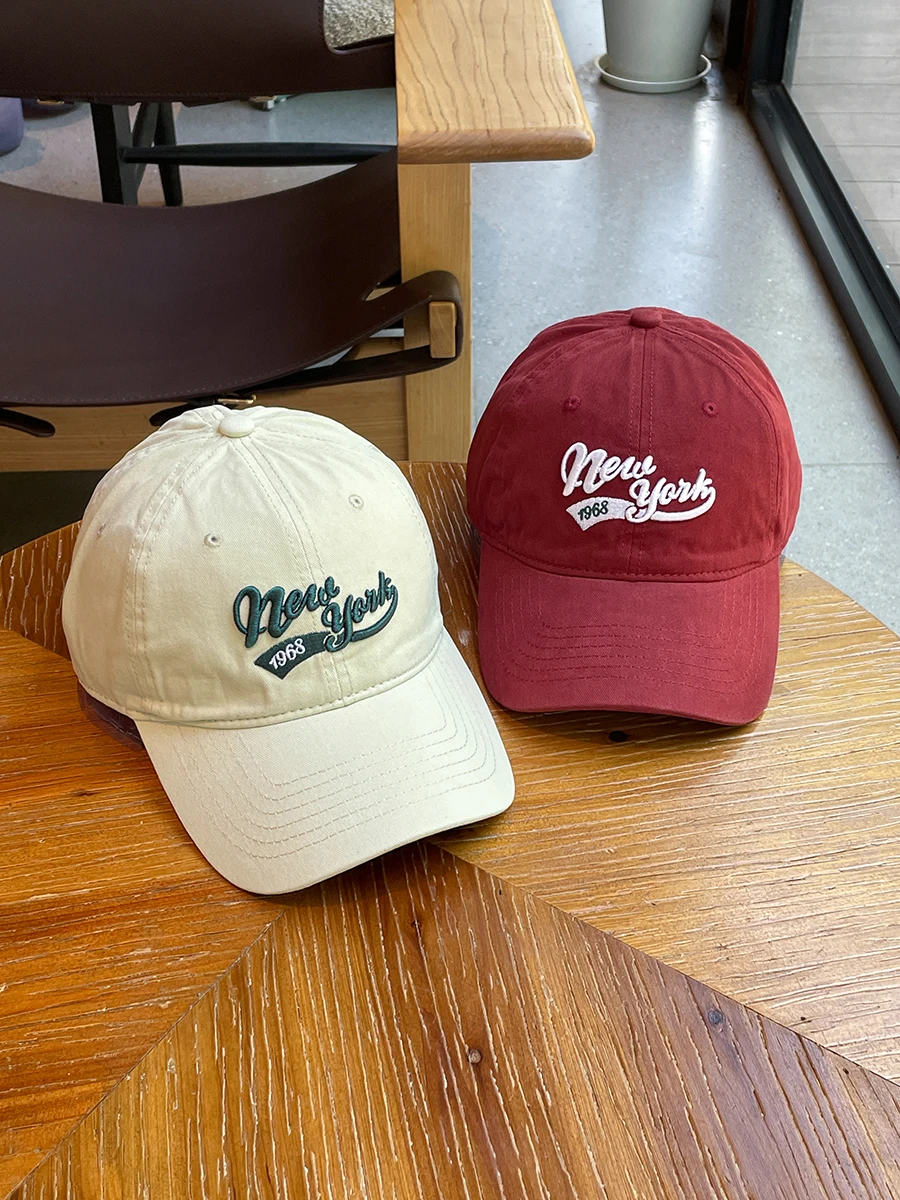 

New Sports Face-Slimming Baseball Cap Couple Style Sunshade Sun Protection Duckbill Cap Men's Trendy