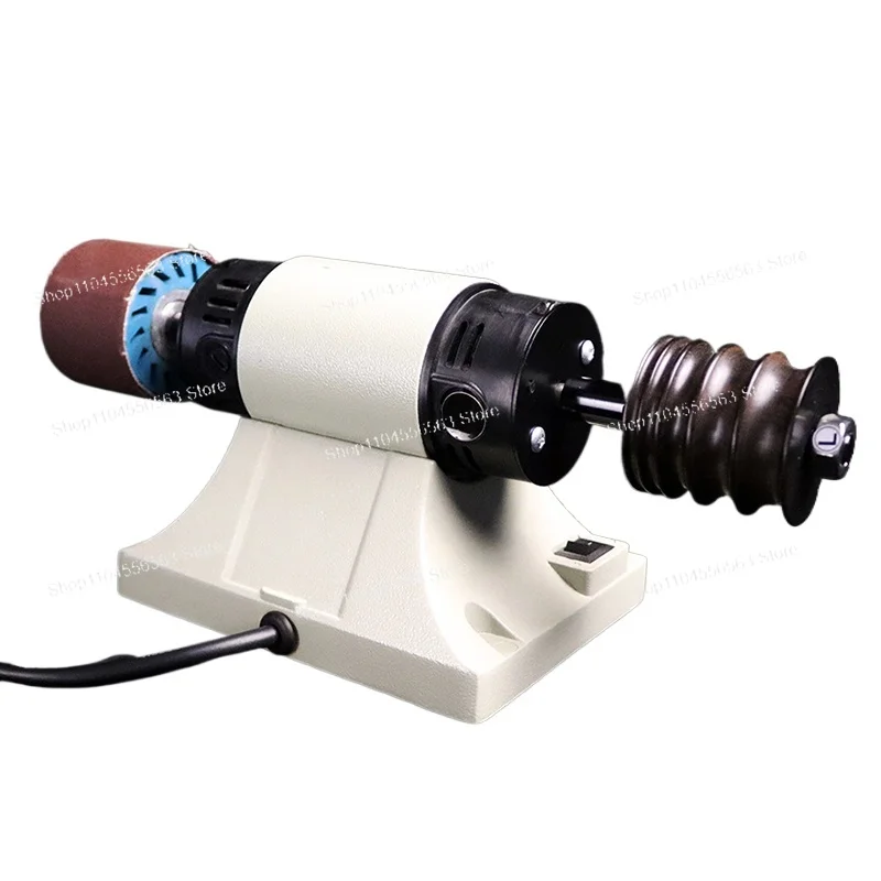 Leather Belt & Leather Products Polishing Machine 110V/220V Electric Sanding Machine Leather Shoe Shining Tool