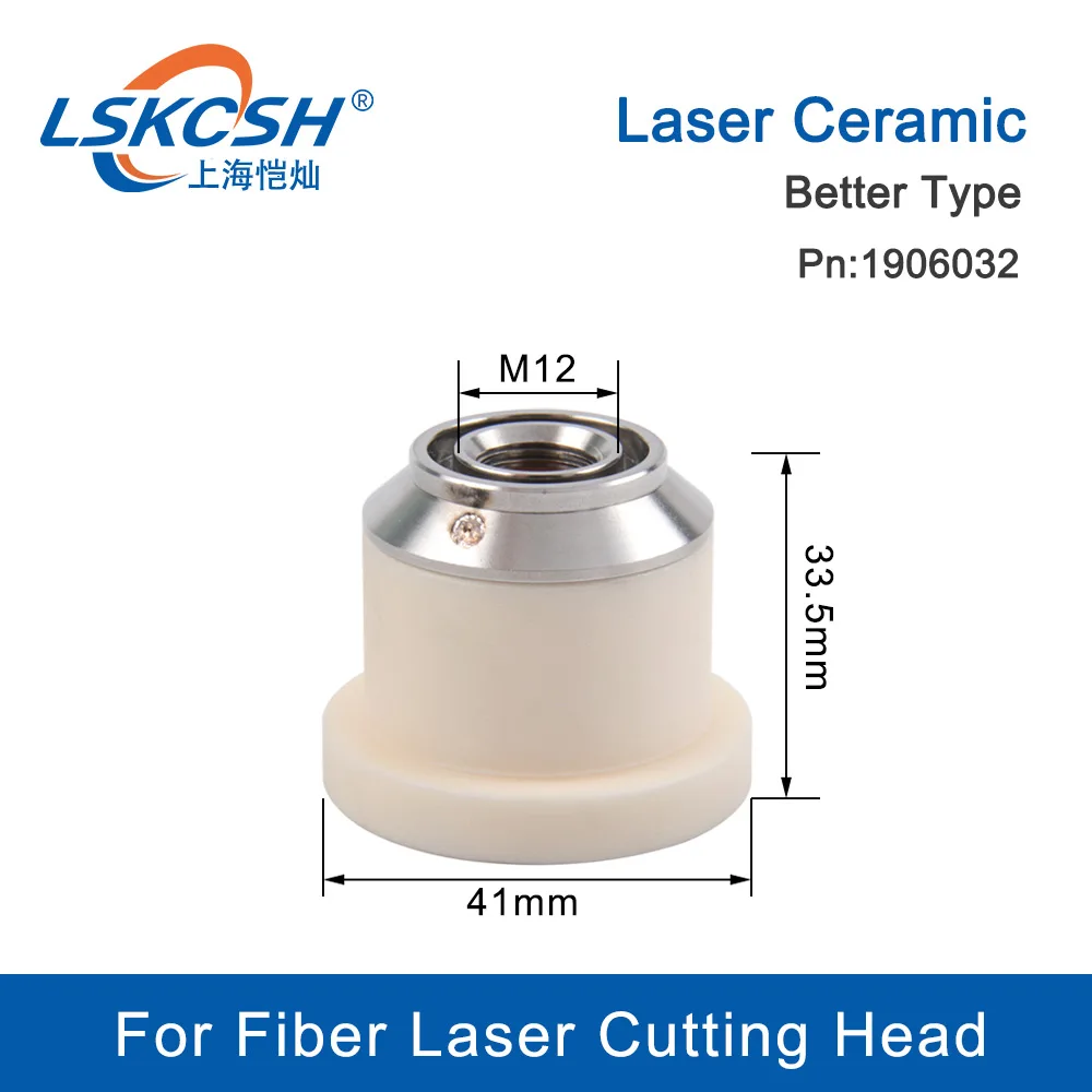 Imagem -02 - Lskcsh-bico de Suporte Cerâmico para Laser Melhor tipo 1906032 para Fibra Cabeça de Corte Cooline Atacado Alta Qualidade