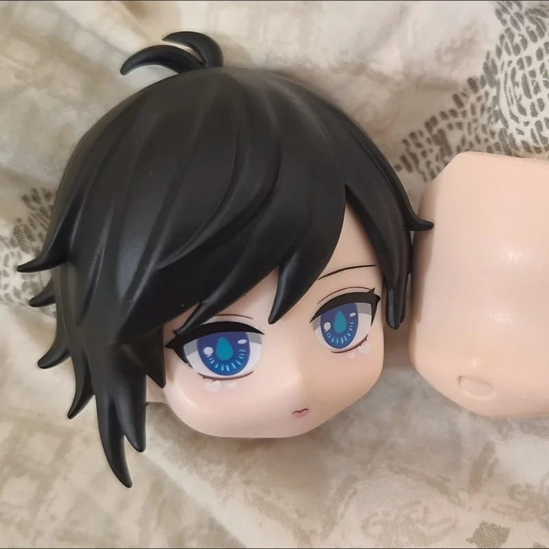 Replaceable Doll Head 2025 New 1/12 Scale BJD Face & Hair-Fit for Obitsu11 YMY GSC Bodies Customization Makeover Set for Dollfie